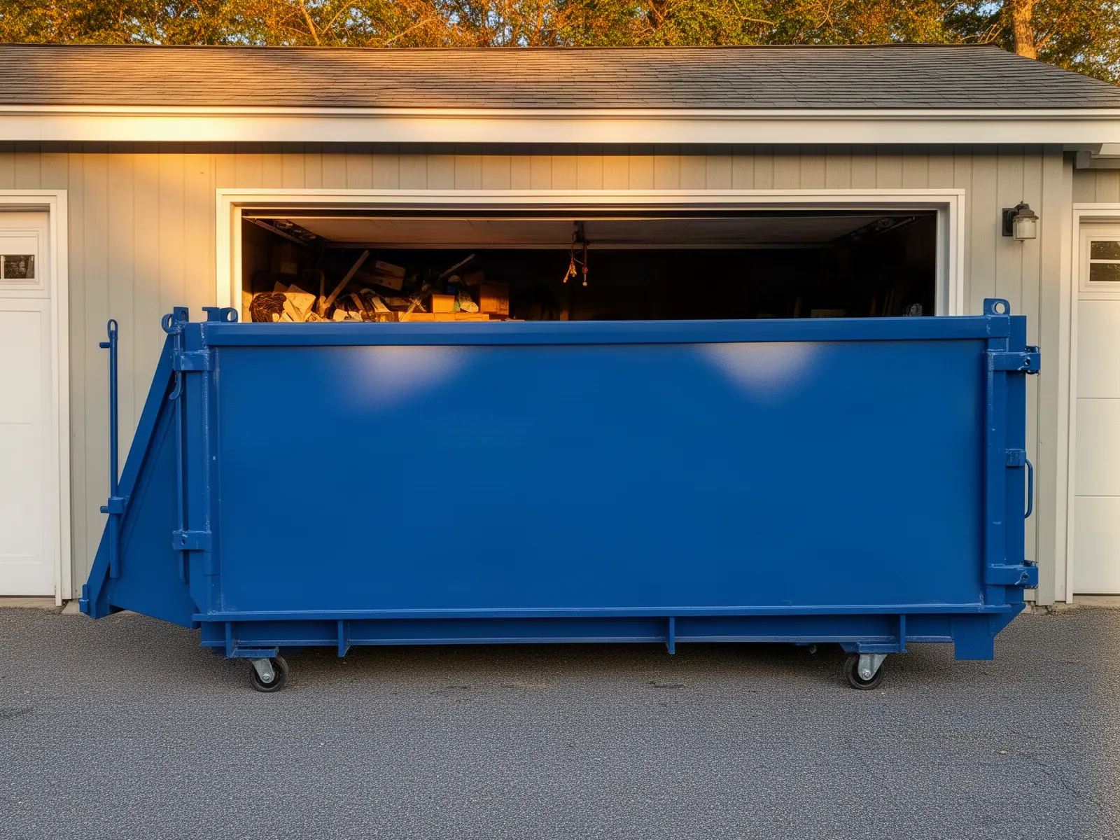 Roll-off dumpster from N & H Dumpster Rental in Olympia, WA